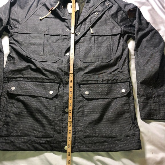 Burton Dry Ride Gray Soft-shell Parka Jacket - Picture 5 of 11